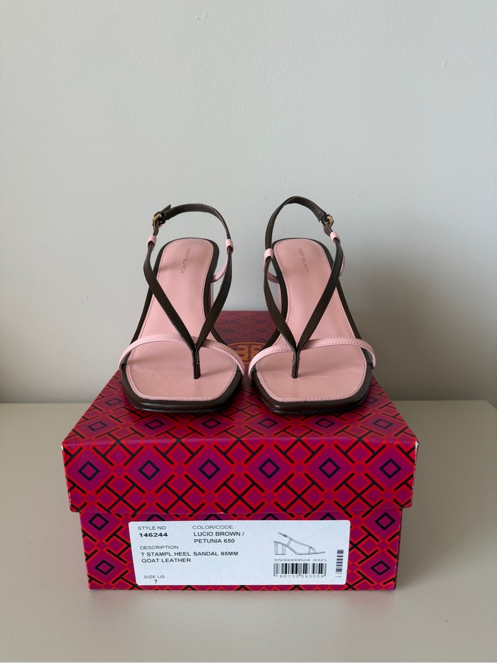 Tory Burch T Stamp Heel
Like New! - Picture 3 of 6